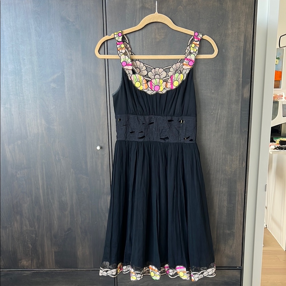 Catherine Malandrino Black Cocktail Dress